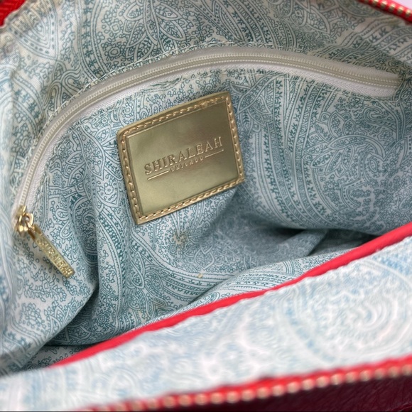 Shiraleah Red Vegan Leather Crossbody Purse - Picture 5 of 7